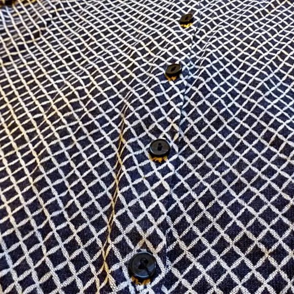 LOFT Ultra Lightweight Cardigan in Geometric Print - Picture 3 of 7